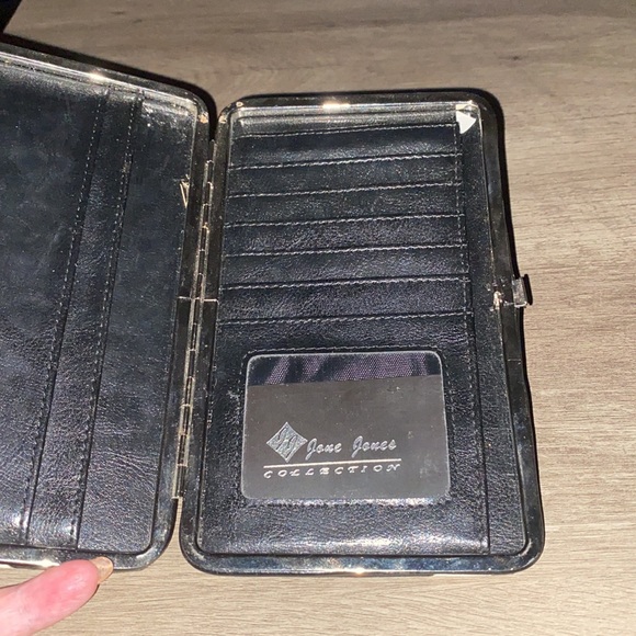 VTG Jone Jones collection Giraffe flat wallet NWT Brown & cream - Picture 7 of 11